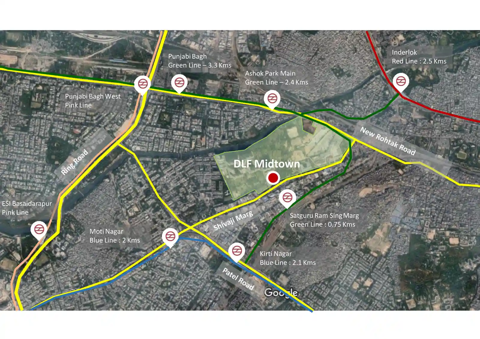 dlf-one-midtown.jpg" alt="high rise apartments in Delhi DLF One Midtown Moti Nagar